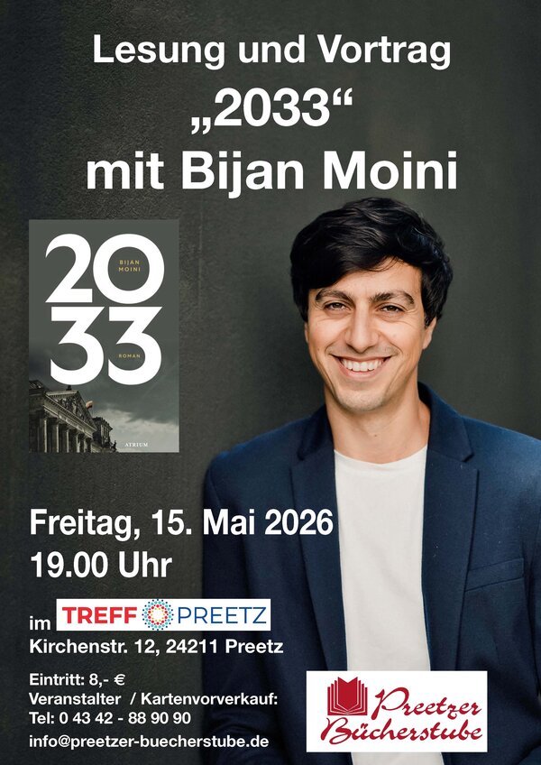 Lesung Bijan Moini