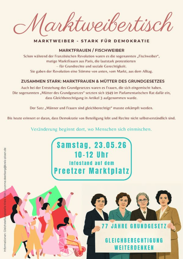 Marktweibertisch