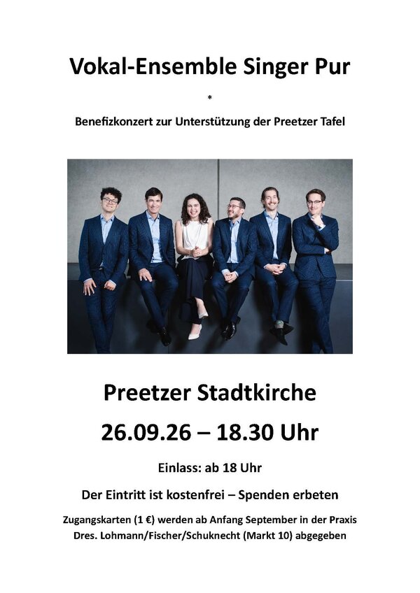Plakat Ensemble Singer Pur