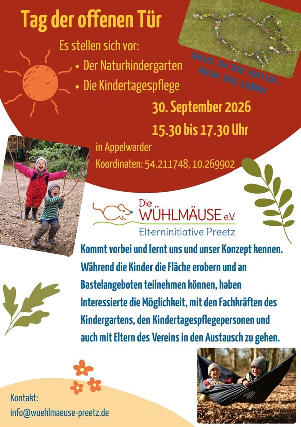 Tag der offenen T&uuml;r 30.09.