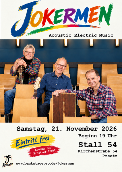 Plakat Jokermen Stall54 21Nov2026